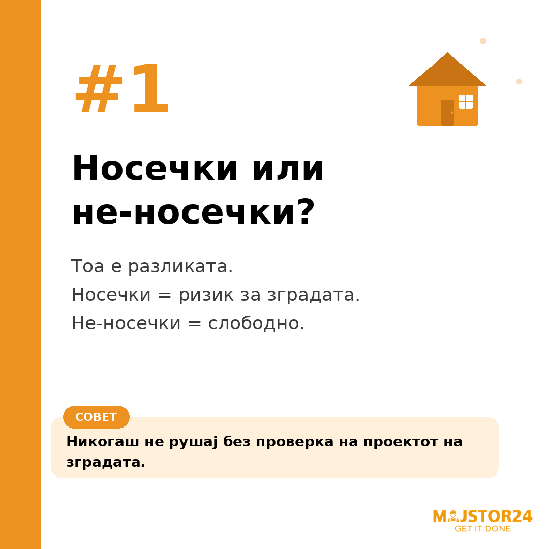 Сакаш да рушиш ѕид во станот? - слика 2