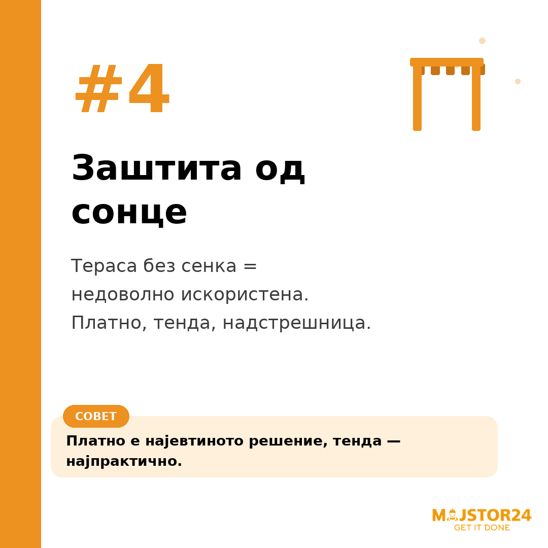 Сакаш функционална тераса овој мај? - слика 5